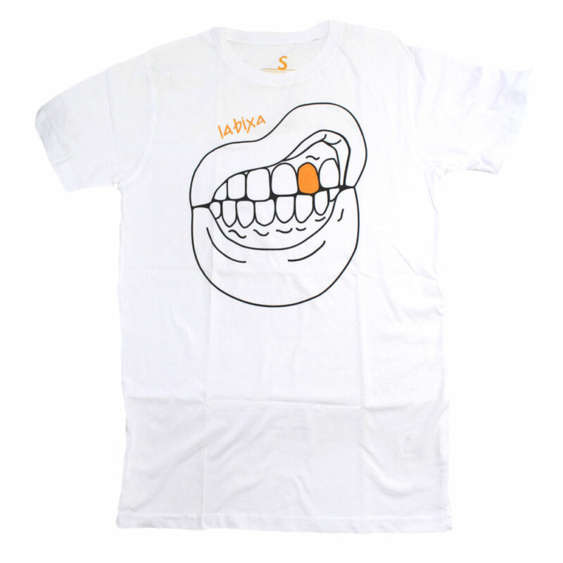 Camiseta blanca boca BASIC